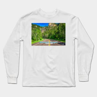 Spearfish Canyon Scenic Byway Long Sleeve T-Shirt